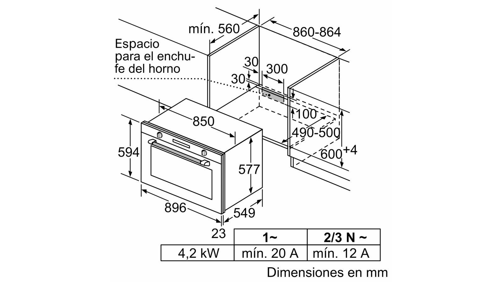 BOSCH - VBD5780S0 - Horno