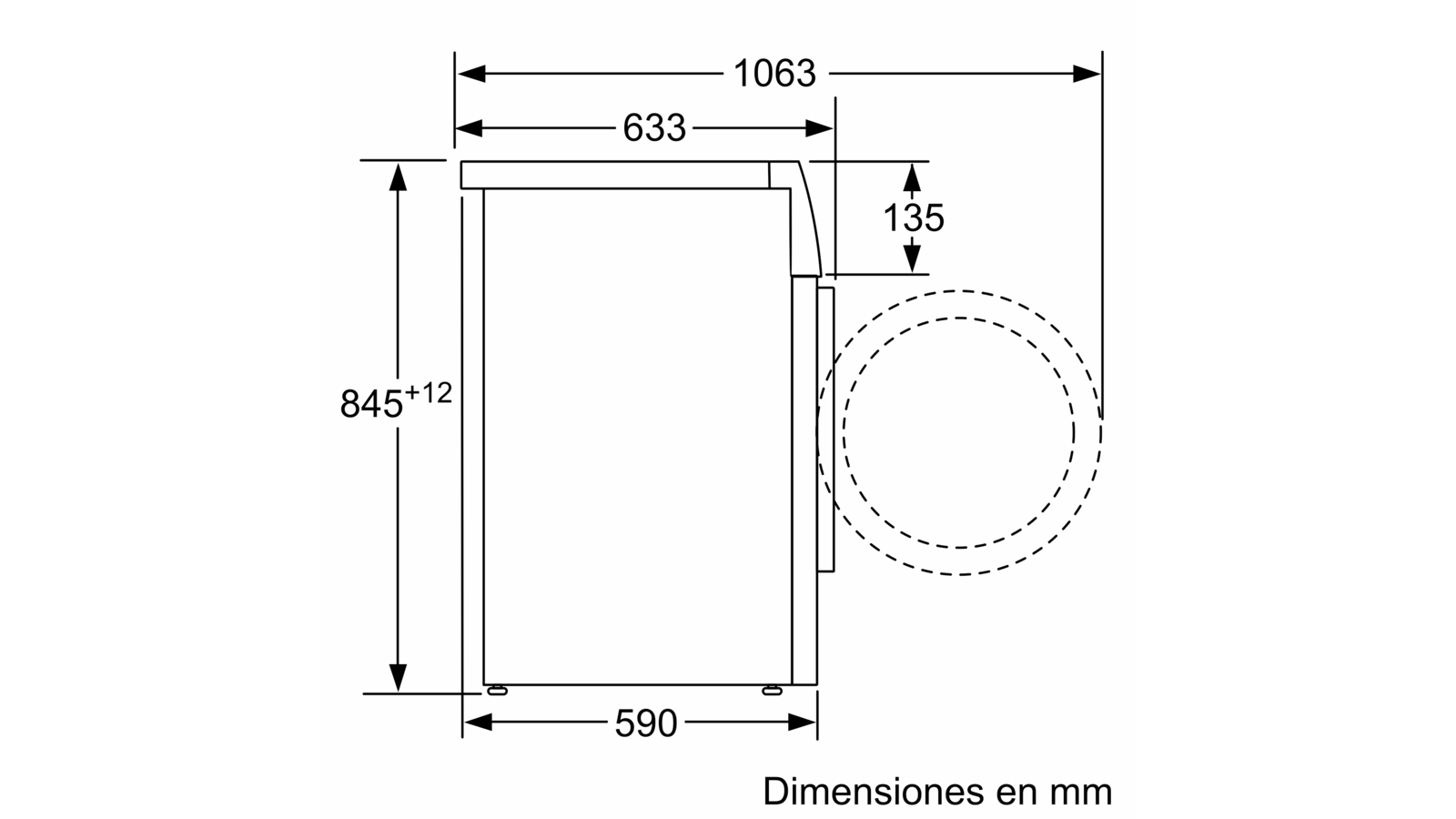 Bosch Wau28phxes Lavadora De Carga Frontal