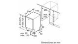 Serie 6 Lavavajillas totalmente integrable 45 cm SPV6ZMX23E SPV6ZMX23E-10