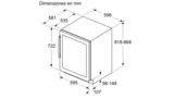 Serie 6 Vinoteca integrable 81.8 x 59.8 cm KUW21AHG0 KUW21AHG0-6