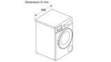 Seria 4 Mașina de spălat rufe cu uscător 8/5 kg 1400 rpm WNA13400BY WNA13400BY-8