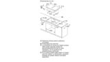 Serie 4 Placa de inducción con extractor integrado 80 cm sin perfiles PVS811B16E PVS811B16E-16