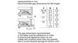 Series 6 Built-under freezer 82 x 59.8 cm flat hinge GUD15AFF0G GUD15AFF0G-7