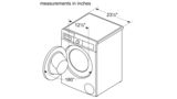 500 Series Compact Washer 1400 rpm WAW285H1UC WAW285H1UC-16