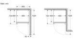 Serie 6 Kombinerad kyl/frys 203 x 60 cm Borstat stål med anti-fingerprint, Total No Frost KGN39AICU KGN39AICU-18