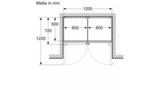 Serie 4 Freistehende Kühl-Gefrier-Kombination mit Gefrierbereich unten 203 x 60 cm Gebürsteter schwarzer Stahl AntiFingerprint KGN39VXBT KGN39VXBT-10