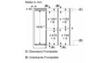 Serie 2 Einbau-Kühl-Gefrier-Kombination mit Gefrierbereich unten 193.5 x 69.1 cm Schleppscharnier KBN96NSE0 KBN96NSE0-6