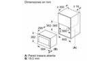 Serie 8 Microondas integrable Negro BFL7221B1 BFL7221B1-7
