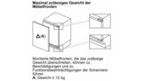 Serie 4 Unterbau-Kühlschrank mit Gefrierfach 82 x 60 cm Flachscharnier KUL22VFD0 KUL22VFD0-6