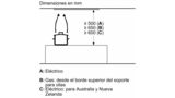 Serie 4 Campana telescópica 60 cm Plata DFT63AC50 DFT63AC50-11