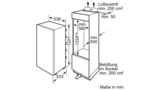 Serie | 6 Kühlautomat VitaFresh Integrierbar Flachscharnier KIF24A61 KIF24A61-3