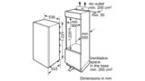 Serie | 6 Réfrigérateur VitaFresh Intégrable charnières plates KIF24A61 KIF24A61-2