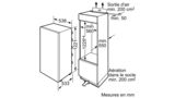 Serie | 6 Réfrigérateur VitaFresh Intégrable charnières plates KIF24A61 KIF24A61-3