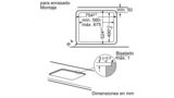 Serie | 8 Encimera a gas 75 cm de ancho piano a filo PCQ875B21E PCQ875B21E-4