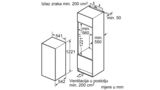 Serie | 2 Ugradbeni hladnjak s odjeljkom zamrzivača 122.5 x 56 cm KIL24V60 KIL24V60-5