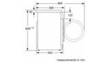 Series 2 washing machine, front loader 6.5 kg 1000 rpm WAE20260IN WAE20260IN-3