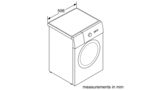 Serie | 4 Washing machine, front loader 6.5 kg 900 rpm WAK18065SG WAK18065SG-4
