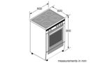 Serie | 6 Free-standing induction cooker Stainless steel HCA858450A HCA858450A-7
