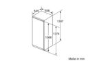 Serie | 6 Einbau-Kühlschrank mit Gefrierfach 140 x 56 cm KIL52AD40 KIL52AD40-4