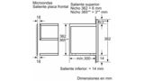 Serie 8 Microondas integrable Acero inoxidable HMT85GR53 HMT85GR53-5
