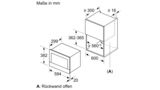 Serie | 8 Einbau-Mikrowelle Breite 60 cm, Edelstahl BFR634GS1 BFR634GS1-4