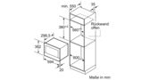 Serie | 8 Einbau-Mikrowelle Breite 60 cm, Edelstahl BFR634GS1 BFR634GS1-6