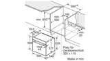 Serie | 8 Einbau-Backofen mit Mikrowellenfunktion 60 x 60 cm HMG6764B1 HMG6764B1-10