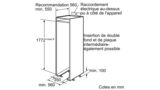 Serie | 8 CoolProfessional Réfrigérateur-congélateur Intégrable charnières plates KIN34P60 KIN34P60-5