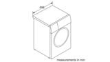 Serie | 8 washing machine, frontloader fullsize 9 kg 1400 rpm WAV28M80ME WAV28M80ME-10