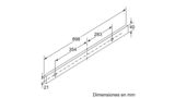 Serie 4 Campana telescópica 90 cm Plateado DFS097A51 DFS097A51-11