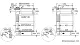 Serie | 6 Placa de inducción con extractor integrado 80 cm PVS851F21E PVS851F21E-6