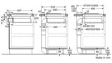 Serie 8 Kochfeld mit Dunstabzug (Induktion) 80 cm Mit Rahmen (Comfort Profil) aufliegend PXX875D34E PXX875D34E-10