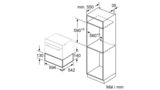 iQ700 Vakuumskuffe til indbygning 60 x 14 cm Sort BV830ENB1 BV830ENB1-9