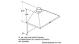 Serie 2 wall-mounted cooker hood 60 cm Acero inoxidable DWP64BC50 DWP64BC50-8