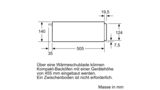 Serie 6 Einbau Wärmeschublade 60 x 14 cm Edelstahl BIC510NS0 BIC510NS0-4