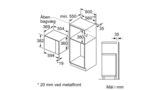 iQ500 Mikroovn til indbygning 59 x 38 cm Hvid BF555LMW0 BF555LMW0-6