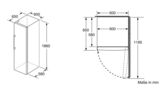 Serie | 6 Freistehender Gefrierschrank 186 x 60 cm Edelstahl (mit Antifingerprint) GSN36AI3P GSN36AI3P-5