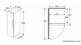 Serie 4 Frigorífico de libre instalación 186 x 60 cm Acabado acero inoxidable KSV36VLEP KSV36VLEP-8