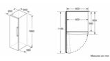 Série 4 Réfrigérateur pose-libre 186 x 60 cm Couleur Inox KSV36CL3P KSV36CL3P-6