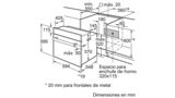 Serie 2 Horno 60 x 60 cm Acero inoxidable HAF010BR0 HAF010BR0-12