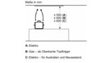 Serie 6 Lüfterbaustein 52 cm Edelstahl DHL575C DHL575C-7