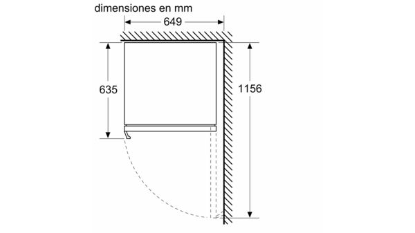 Serie 6 Vinoteca integrable 82 x 60 cm KUW21AHG0 KUW21AHG0-11