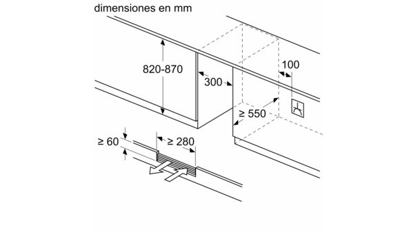 Serie 6 Vinoteca integrable 82 x 30 cm KUW20VHF0 KUW20VHF0-7