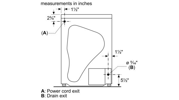 Bosch Série 800 - Sécheuse à condensation intelligente de 24 pouces de 4,0  pi3 avec branch