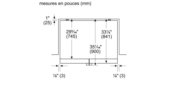Série 500 Réfrigérateur à portes françaises congélateur en bas 36'' Acier brossé anti-traces B36FD50SNS B36FD50SNS-18