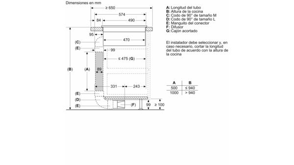 Serie 4 Placa de inducción con extractor integrado 80 cm sin perfiles PVS811B16E PVS811B16E-8