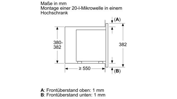 BFL623MB3 Einbau-Mikrowelle | BOSCH AT