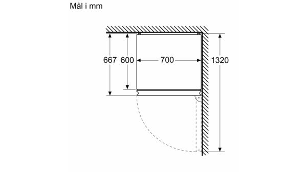 iQ300 Køle-/fryseskab 203 x 70 cm Fingeraftryk afvisende børstet stål , Total noFrost KG49N2IDF KG49N2IDF-12