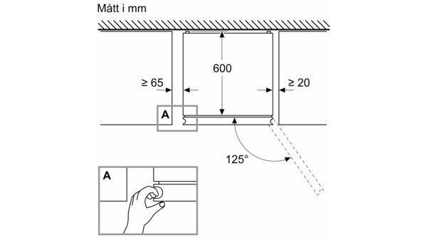 iQ300 Kombinerad kyl/frys 203 x 60 cm Borstat stål med antiFingerprint KG39NXIDF KG39NXIDF-13