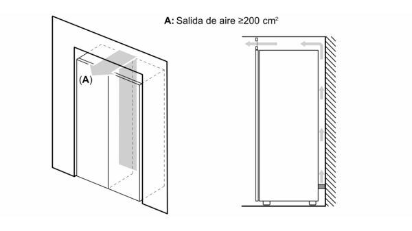 Serie 6 Congelador de libre instalación 186 x 60 cm Blanco GSN36AWEP GSN36AWEP-6